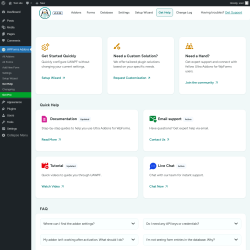 Page screenshot: WPForms Addons &rarr; Get Help