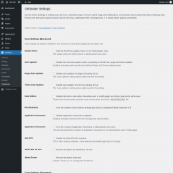 Page screenshot: Settings → Unbloater