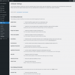 Page screenshot: Settings → Unbloater