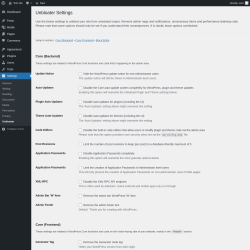 Page screenshot: Settings → Unbloater