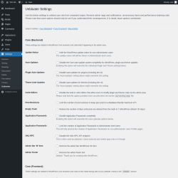 Page screenshot: Settings → Unbloater