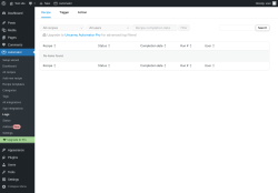 Page screenshot: Automator → Logs