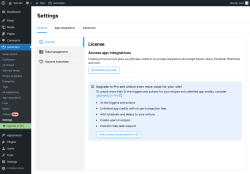 Page screenshot: Automator → Settings