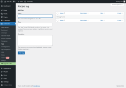 Page screenshot: Automator &rarr; Tags