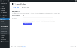 Page screenshot: UniPixel &rarr; Microsoft Setup