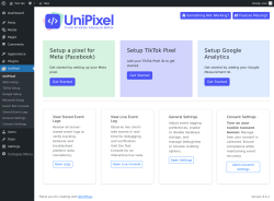 Page screenshot: UniPixel