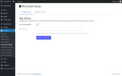Page screenshot: UniPixel &rarr; Microsoft Setup
