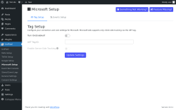 Page screenshot: UniPixel &rarr; Microsoft Setup