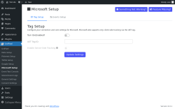 Page screenshot: UniPixel &rarr; Microsoft Setup