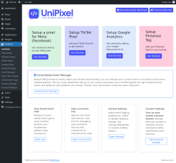 Page screenshot: UniPixel