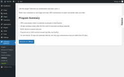 Page screenshot: Unlimited Elements → Affiliation