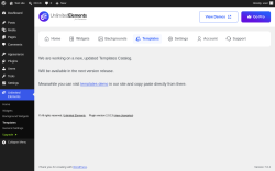 Page screenshot: Unlimited Elements &rarr; Templates