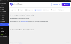 Page screenshot: Unlimited Elements &rarr; Templates