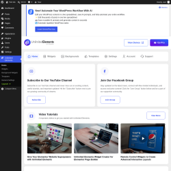 Page screenshot: Unlimited Elements