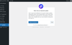 Page screenshot: Unlimited Elements &lsaquo; Test site &mdash; WordPress