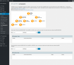 Page screenshot: UpiCRM → Lead Aggregation