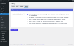 Page screenshot: URL Shortify → Settings → Reports