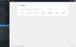 Page screenshot: Referral → History
