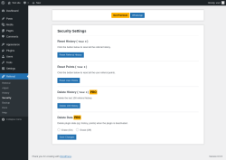 Page screenshot: Referral → Security