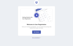 Page screenshot: User Registration - Setup Wizard