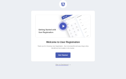 Page screenshot: User Registration - Setup Wizard