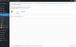 Page screenshot: User Registration & Membership → Tools