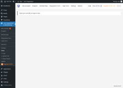 Page screenshot: User Registration & Membership &rarr; Tools