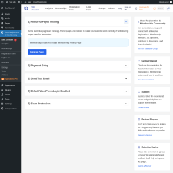 Page screenshot: User Registration & Membership &rarr; Site Assistant 5