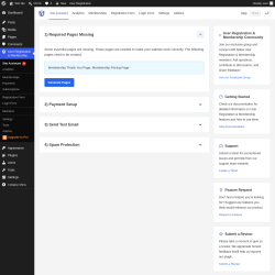 Page screenshot: User Registration & Membership &rarr; Site Assistant 4