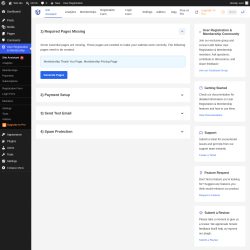 Page screenshot: User Registration & Membership &rarr; Site Assistant 4