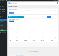 Page screenshot: UserFeedback &rarr; Results