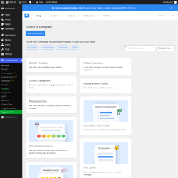 Page screenshot: UserFeedback