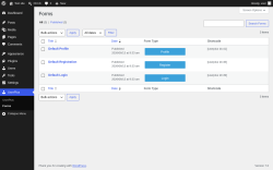Page screenshot: UserPlus &rarr; Forms