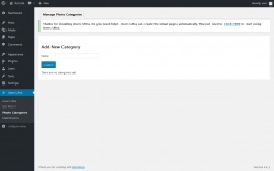 Page screenshot: Users Ultra → Photo Categories