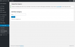 Page screenshot: Users Ultra → Photo Categories