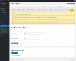 Page screenshot: Users Ultra → Membership 