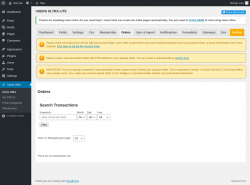 Page screenshot: Users Ultra → Orders 