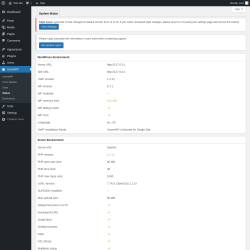 Page screenshot: UsersWP &rarr; Status