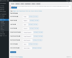 Page screenshot: UsersWP