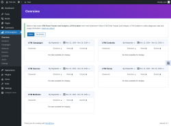 Page screenshot: UTM Analytics