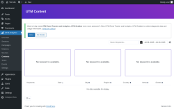 Page screenshot: UTM Analytics → Contents