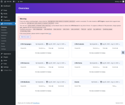 Page screenshot: UTM Analytics