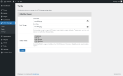Page screenshot: UTM Manager &rarr; Tools