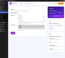 Page screenshot: UTM Manager &rarr; Tools