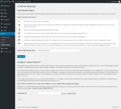 Page screenshot: Tools &rarr; Varnish Status