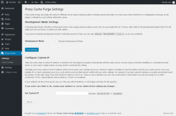 Page screenshot: Proxy Cache