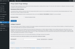 Page screenshot: Proxy Cache