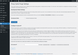 Page screenshot: Proxy Cache