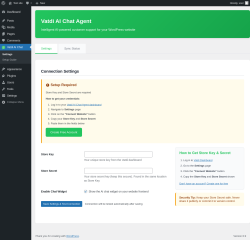 Page screenshot: Vatdi AI Chat