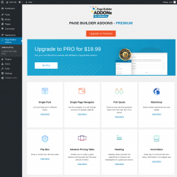 Page screenshot: Page Builder Addons